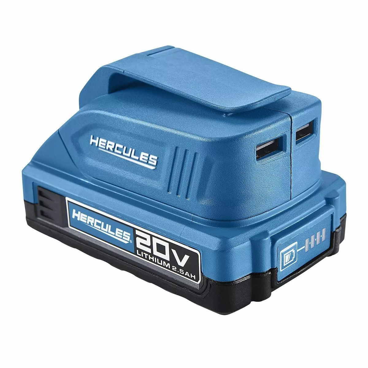 HERCULES 20V Lithium-Ion USB Power Source Battery Adapter – Tool Only 4 HERCULES 20V Lithium-Ion USB Power Source Battery Adapter – Tool Only - Image 2