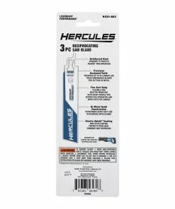 HERCULES 6 in. 14 TPI Bi-Metal Reciprocating Saw Blades, 3 Pk. 12 HERCULES 6 in. 14 TPI Bi-Metal Reciprocating Saw Blades, 3 Pk. -Cheap Hercules Store 56484 W5