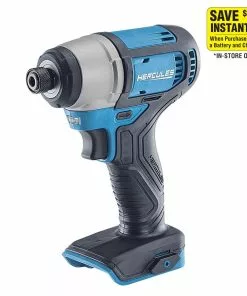 HERCULES 20V Cordless 1/4 in. Hex Compact Impact Driver - Tool Only