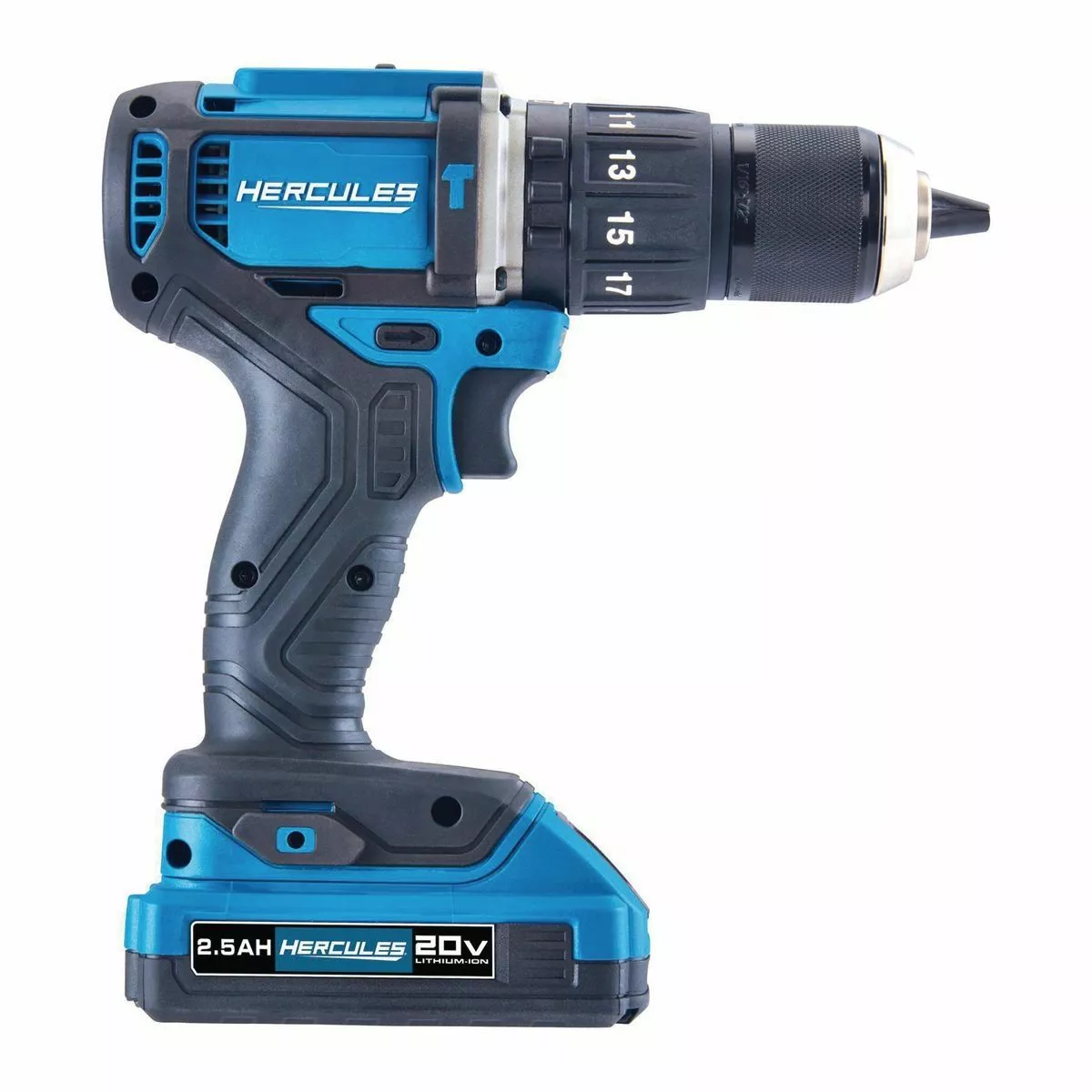 HERCULES 20V Cordless 1/2 in. Compact Variable Speed Hammer Drill/Driver - Tool Only 9 HERCULES 20V Cordless 1/2 in. Compact Variable Speed Hammer Drill/Driver - Tool Only - Image 8