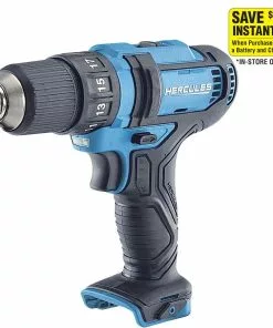 HERCULES 12V Cordless 3/8 in. Compact Drill/Driver - Tool Only -Cheap Hercules Store 56563 W19