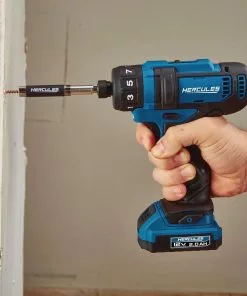HERCULES 12V Cordless 1/4 in. Hex Compact Screwdriver - Tool Only -Cheap Hercules Store 56564 W7