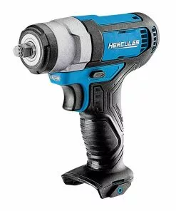 HERCULES 12V Cordless 3/8 in. Compact Impact Wrench, Blue - Tool Only -Cheap Hercules Store 56565 W3