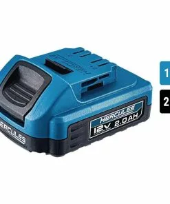 HERCULES 12V Lithium-Ion 2.0 Ah Compact Lightweight Battery -Cheap Hercules Store 56566 W3