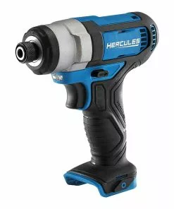 HERCULES 12V Cordless 1/4 in. Hex Compact Impact Driver - Tool Only -Cheap Hercules Store 56567 W3