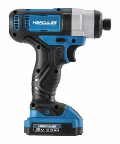 HERCULES 12V Cordless 1/4 in. Hex Compact Impact Driver - Tool Only -Cheap Hercules Store 56567 W5