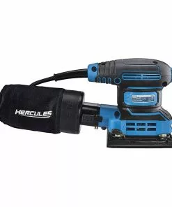 HERCULES 2.4 Amp Orbital 1/4 Sheet Sander with Soft Start -Cheap Hercules Store 56602 W4