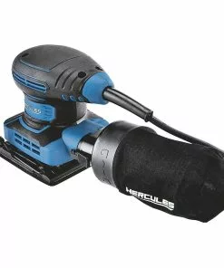 HERCULES 2.4 Amp Orbital 1/4 Sheet Sander with Soft Start -Cheap Hercules Store 56602 W6