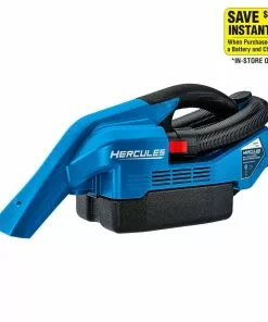HERCULES 20V Cordless 1/2 Gallon Wet Dry Portable Vacuum - Tool Only -Cheap Hercules Store 56828 W21