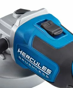 HERCULES 20V Brushless Cordless 4-1/2 in. / 5 in. Slide Switch Angle Grinder - Tool Only -Cheap Hercules Store 56903 W8