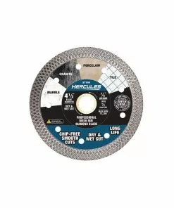 HERCULES 4-1/2 in. Professional Continuous Rim Blade with Mesh Rim
