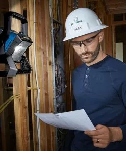 HERCULES 20v Cordless 2000 Lumen Dual Power Work Light – Tool Only -Cheap Hercules Store 57147 W12