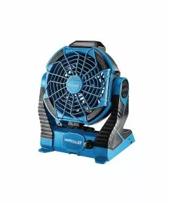 HERCULES 20V/120V Cordless Dual Power Jobsite Fan - Tool Only