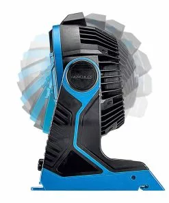 HERCULES 20V/120V Cordless Dual Power Jobsite Fan - Tool Only -Cheap Hercules Store 57275 W4