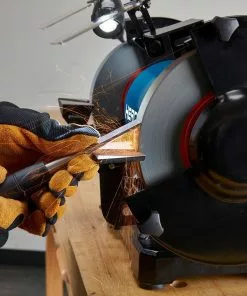 HERCULES 8 in. Variable Speed Bench Grinder with LED Worklight -Cheap Hercules Store 57285 W10