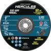 HERCULES 7 in. x 3/32 in. x 5/8 in. Type 01/41 Metal Cut-off Wheel 1 HERCULES 7 in. x 3/32 in. x 5/8 in. Type 01/41 Metal Cut-off Wheel -Cheap Hercules Store 57307 I