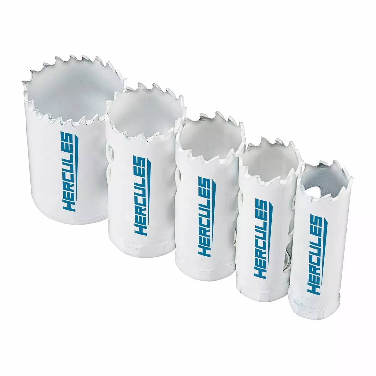 HERCULES 3/4 in. - 1-1/2 in. Bi-Metal Hole Saw Set, 9 Pc. 6 HERCULES 3/4 in. - 1-1/2 in. Bi-Metal Hole Saw Set, 9 Pc. - Image 4