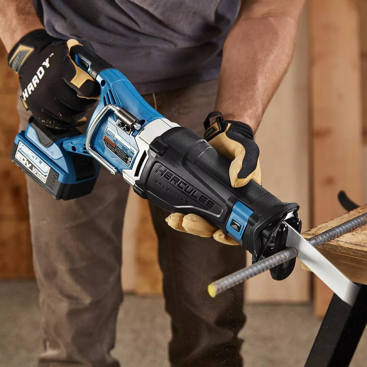 HERCULES 20V Brushless Cordless Reciprocating Saw - Tool Only 13 HERCULES 20V Brushless Cordless Reciprocating Saw - Tool Only - Image 11
