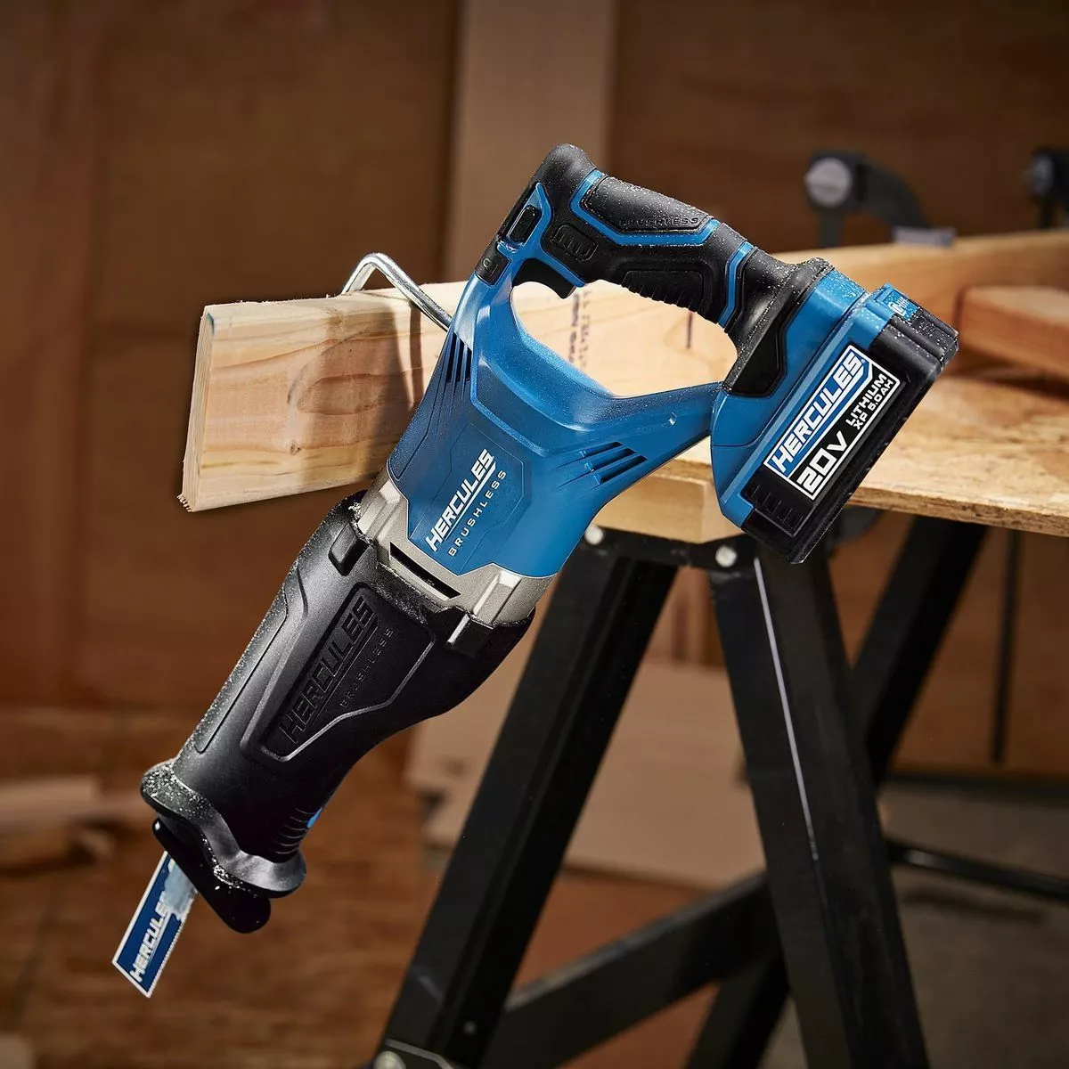 HERCULES 20V Brushless Cordless Reciprocating Saw - Tool Only 15 HERCULES 20V Brushless Cordless Reciprocating Saw - Tool Only - Image 13