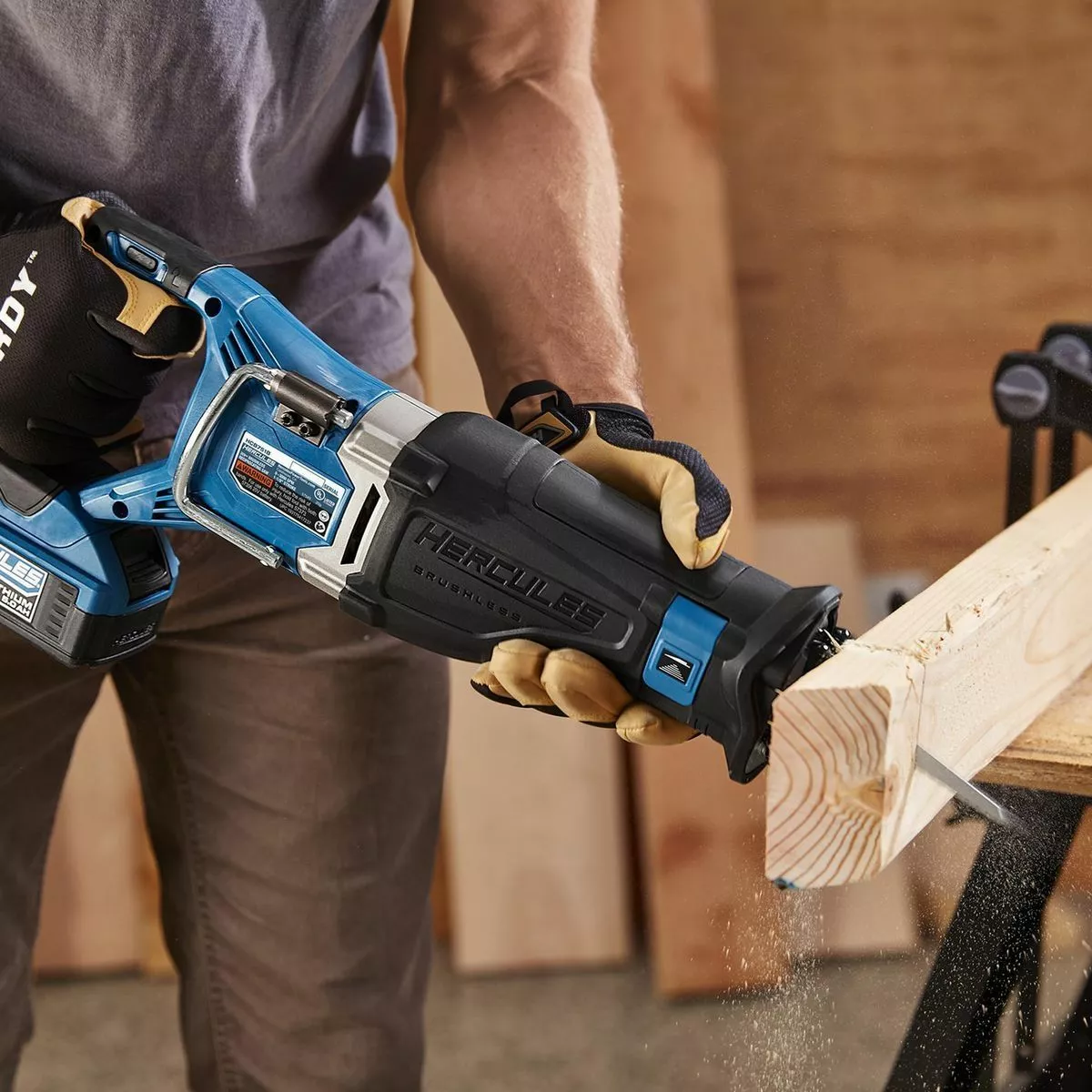 HERCULES 20V Brushless Cordless Reciprocating Saw - Tool Only 12 HERCULES 20V Brushless Cordless Reciprocating Saw - Tool Only - Image 10