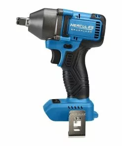 HERCULES 20V Brushless Cordless 1/2 in. Compact 3-Speed Impact Wrench – Tool Only -Cheap Hercules Store 57563 W4