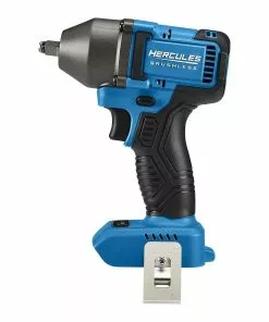 HERCULES 20V Brushless Cordless 3/8 in. Compact 3-Speed Impact Wrench – Tool Only -Cheap Hercules Store 57564 W6