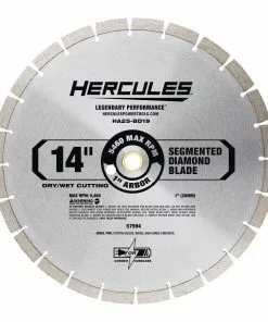 HERCULES 14 in. Segmented Diamond Blade