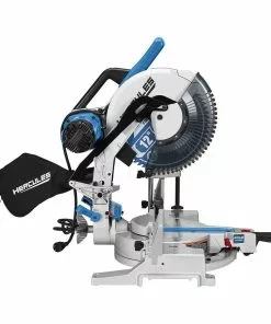 HERCULES 12 in. Dual-Bevel Compound Miter Saw with Precision LED Shadow Guide -Cheap Hercules Store 57675 W4