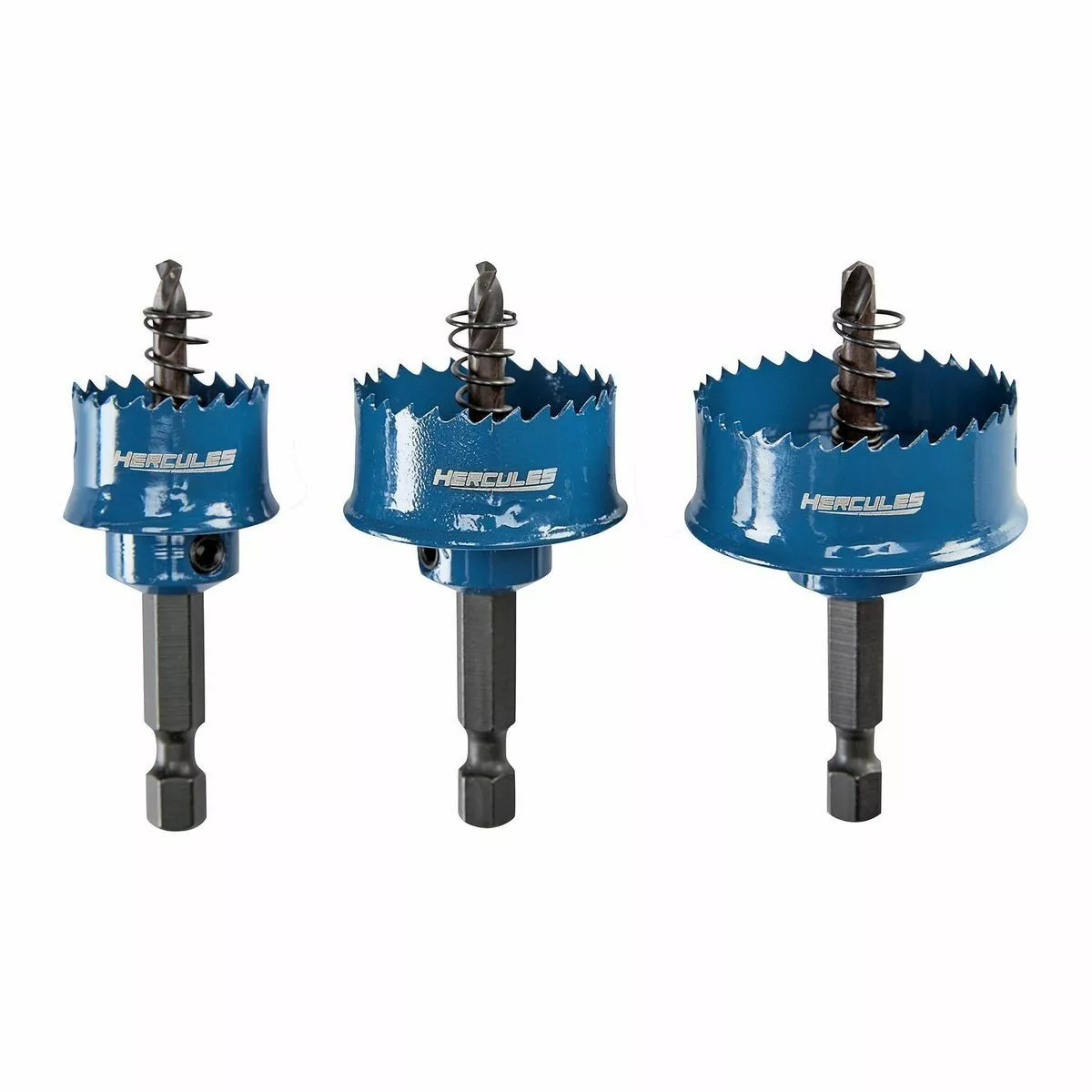 HERCULES Cobalt Bi-Metal Impact Rated Thin Wall Hole Saw Set, 3 Pc. 4 HERCULES Cobalt Bi-Metal Impact Rated Thin Wall Hole Saw Set, 3 Pc. - Image 2