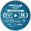 HERCULES 7-1/4 in., 56T Non-Ferrous Circular Saw Blade -Cheap Hercules Store 57712 I