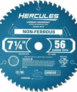 HERCULES 7-1/4 in., 56T Non-Ferrous Circular Saw Blade