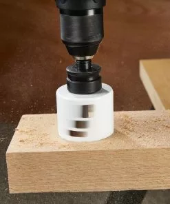 HERCULES 3/8 in. Universal Quick Change Hole Saw Arbor fits 3/4 in. to 1-1/8 in. Hole Saws -Cheap Hercules Store 57939 W6