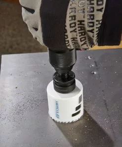 HERCULES 3/8 in. Universal Quick Change Hole Saw Arbor fits 3/4 in. to 1-1/8 in. Hole Saws -Cheap Hercules Store 57939 W7