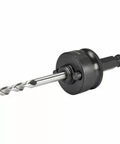 HERCULES 7/16 in. Universal Quick Change Hole Saw Arbor fits 1-1/4 in. and larger Hole Saws -Cheap Hercules Store 57940 W4