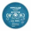 HERCULES 10 in., 84T Laminate/Plastics/Non-Ferrous Metal Cutting Miter And Table Saw Blade -Cheap Hercules Store 57941 I