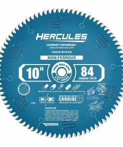 HERCULES 10 in., 84T Laminate/Plastics/Non-Ferrous Metal Cutting Miter And Table Saw Blade