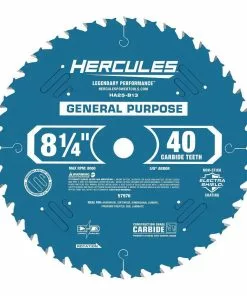 HERCULES 8-1/4 in., 40T General Purpose Table Saw Blade