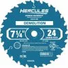 HERCULES 7-1/4 in., 24T Demolition Miter and Circular Saw Blade 2 HERCULES 7-1/4 in., 24T Demolition Miter and Circular Saw Blade -Cheap Hercules Store 57978 I