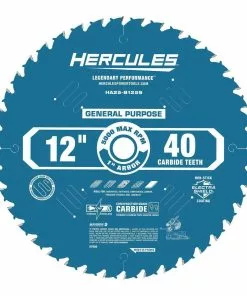 HERCULES 12 in. , 40T General Purpose Miter Saw Blade