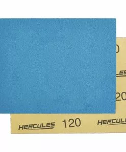 HERCULES 4-1/2 in. x 5-1/2 in. 120 Grit 1/4 Sheet Sandpaper with Ceramic Alumina Grain, 5 Pk. -Cheap Hercules Store 58135 W5