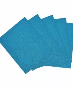 HERCULES 4-1/2 in. x 5-1/2 in. 60 Grit 1/4 Sheet Sandpaper with Ceramic Alumina Grain, 5 Pk.