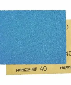 HERCULES 4-1/2 in. x 5-1/2 in. 40 Grit 1/4 Sheet Sandpaper with Ceramic Alumina Grain, 5 Pk. -Cheap Hercules Store 58138 W5