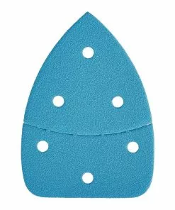 HERCULES 80/100/120 Grit Hook and Loop Corner/Detail Sanding Sheets, 6 Pk.