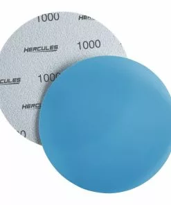 HERCULES 6 in. 1000 Grit Hook and Loop Film Sanding Disc, 5 Pk. -Cheap Hercules Store 58216 W5