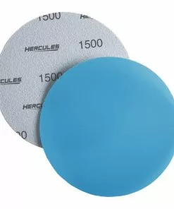 HERCULES 6 in. 1500 Grit Hook and Loop Film Sanding Disc, 5 Pk. 11 HERCULES 6 in. 1500 Grit Hook and Loop Film Sanding Disc, 5 Pk. -Cheap Hercules Store 58217 W5