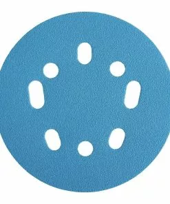 HERCULES 5 in. 120 Grit Hook and Loop Universal Pattern Sanding Disc, 5 Pk. -Cheap Hercules Store 58403 W3