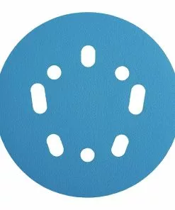 HERCULES 5 in. 320 Grit Hook and Loop Universal Pattern Sanding Disc, 5 Pk. -Cheap Hercules Store 58405 W3