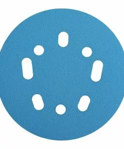 HERCULES 5 in. 180 Grit Hook and Loop Universal Pattern Sanding Disc, 5 Pk. -Cheap Hercules Store 58406 W3