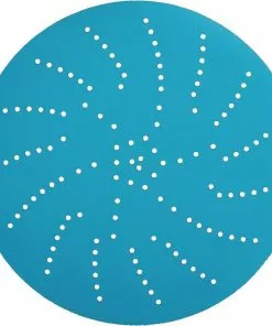 HERCULES 6 in. 600 Grit Hook and Loop Multi-Hole Pattern Sanding Disc with Ceramic Alumina Grain, 5 Pk.