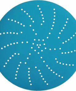 HERCULES 6 in. 800 Grit Hook and Loop Multi-Hole Pattern Sanding Disc with Ceramic Alumina Grain, 5 Pk.
